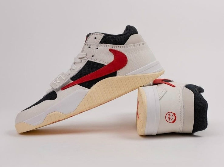 Jordan Jumpman Jack "University Red" de Travis Scott se estrena en mayo