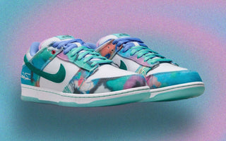 FUTURA LABORATORIES X DUNK LOW SB BLEACHED AQUA