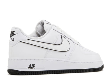 AIR FORCE 1 '07 'WHITE BLACK OUTLINE'