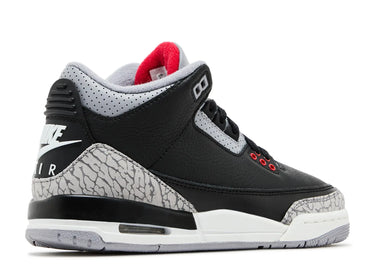 JORDAN 3 RETRO OG GS 'BLACK CEMENT'