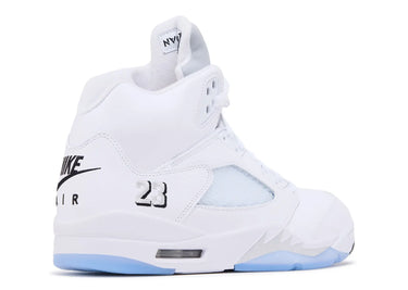 JORDAN 5 RETRO 'WHITE METALLIC'