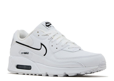 AIR MAX 90 'WHITE BLACK OUTLINED SWOOSH'