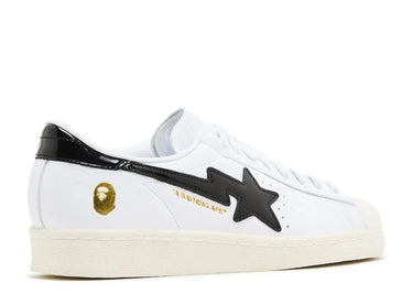 BAPE X SUPERSTAR VINTAGE 'WHITE BLACK'
