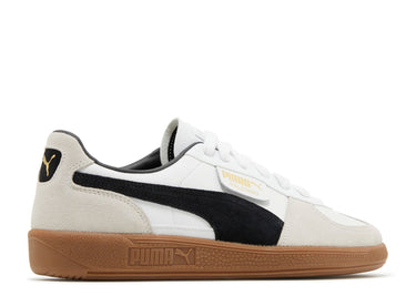 PALERMO LEATHER 'WHITE BLACK GUM'