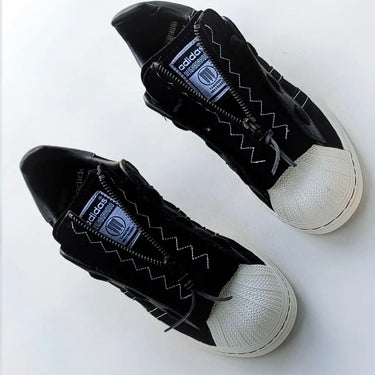 NEIGHBORHOOD X SUPERSTAR 80S 'CORE BLACK'