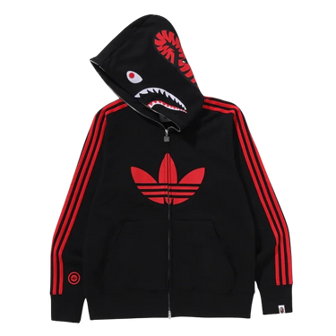 ADIDAS X BAPE SHARK FUL ZIP HOODIE