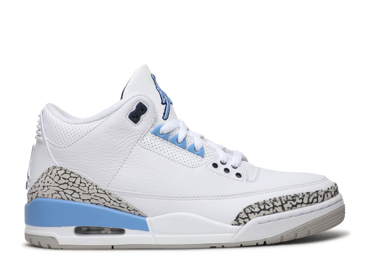 AIR JORDAN 3 RETRO 'UNC' – ARELL CMPNY