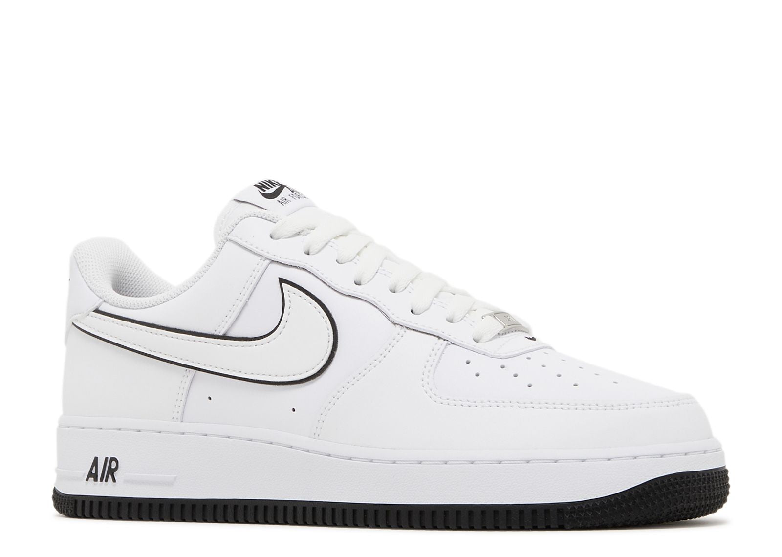 AIR FORCE 1 '07 'WHITE BLACK OUTLINE'