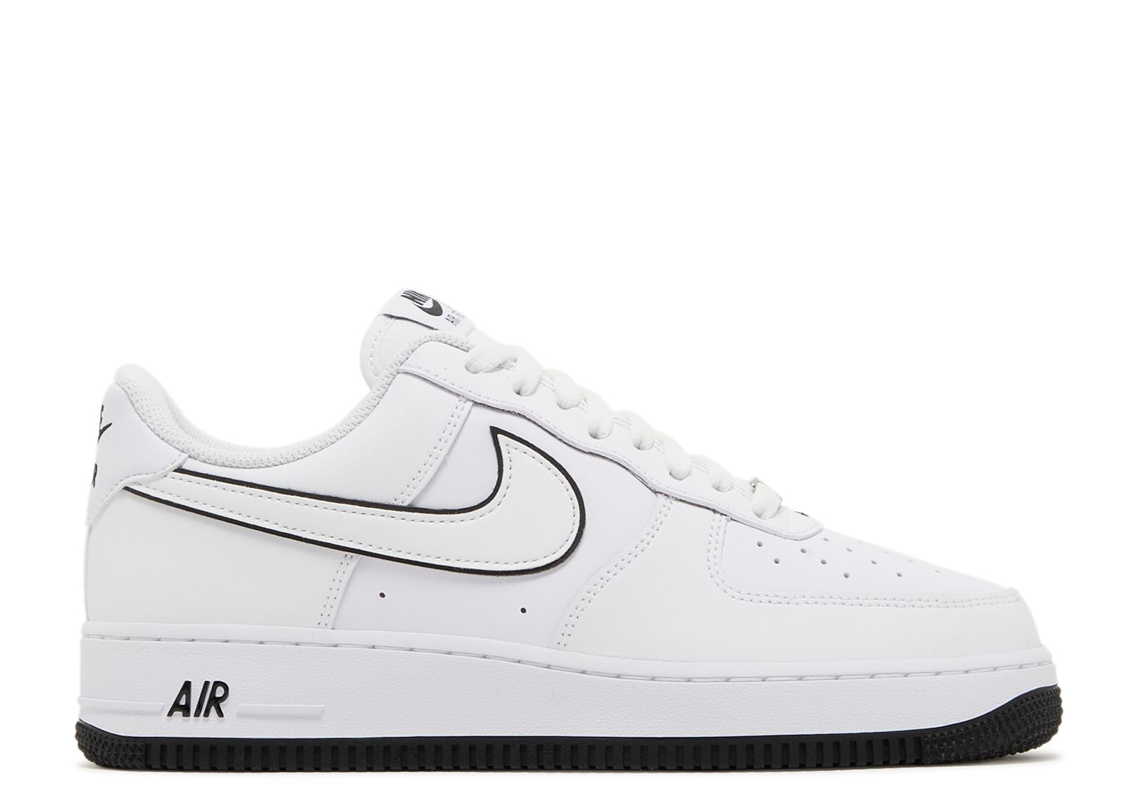 AIR FORCE 1 '07 'WHITE BLACK OUTLINE'