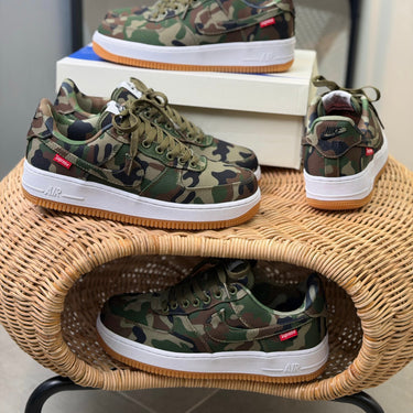 SUPREME X AIR FORCE 1 LOW PREMIUM '08 NRG 'CAMO'