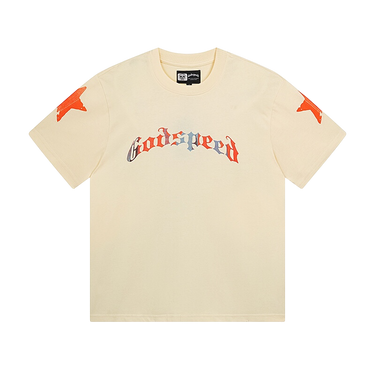 GODSPEED PASTEL COWBOY T-SHIRT BONE