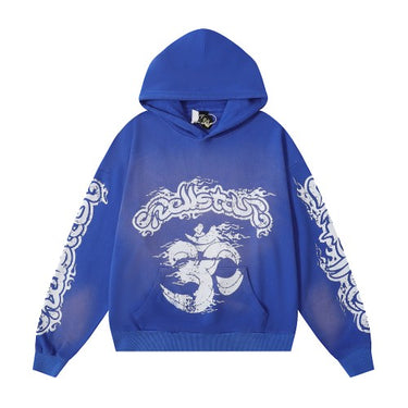 HELLSTAR HOODIE BLUE