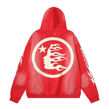 HELLSTAR HOODIE RED