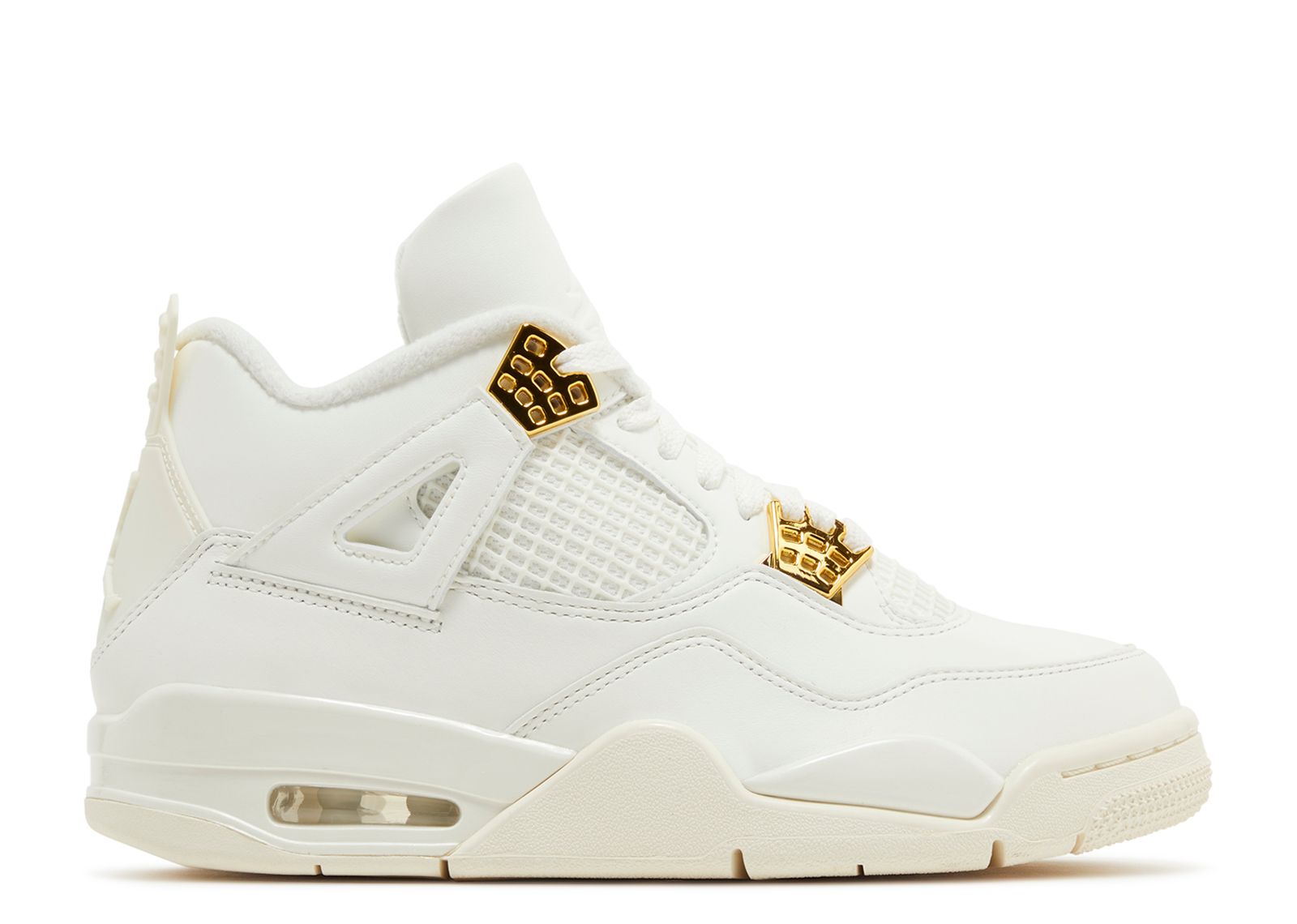 WMNS JORDAN 4 RETRO 'METALLIC GOLD'
