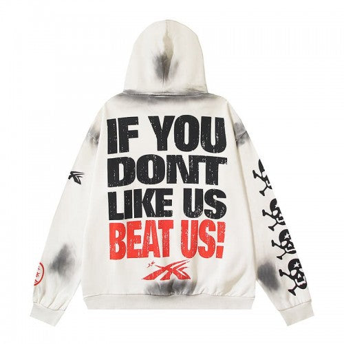 HELLSTAR YOU DONT LIKE US BEAT US HOODIE