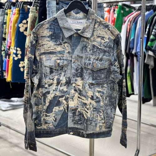 ACNE STUDIOS BLUE SÚPER BAGGY JACKET