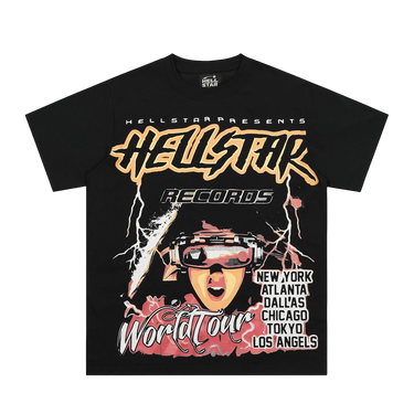 HELLSTAR RÉCORDS T-SHIRT WORLD TOUR
