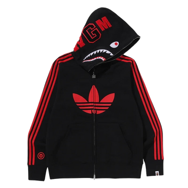 ADIDAS X BAPE SHARK FUL ZIP HOODIE