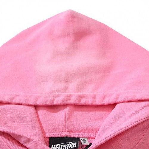 HELLSTAR ‘FUTURE FLAME HOODIE PINK’