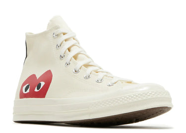 COMME DES GARÇONS PLAY X CHUCK 70 HIGH 'MILK'