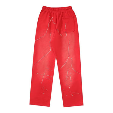 HELLSTAR SWEATPANTS RED