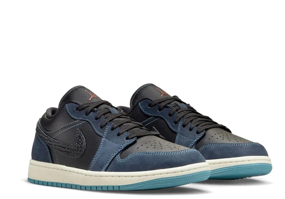 AIR JORDAN 1 LOW SE 'BLACK DARK OBSIDIAN'