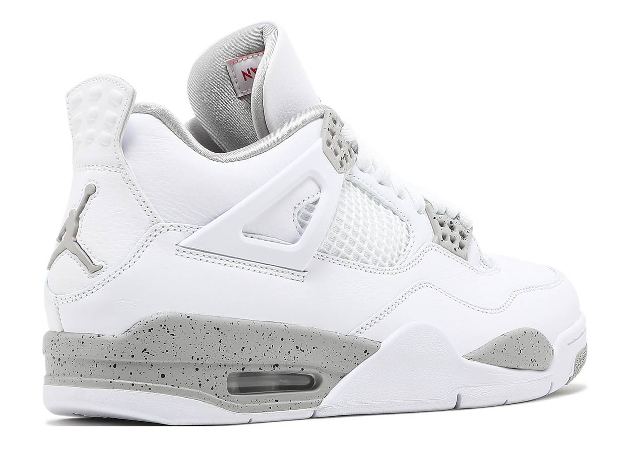 Tenis jordan deals retro 4 blancos