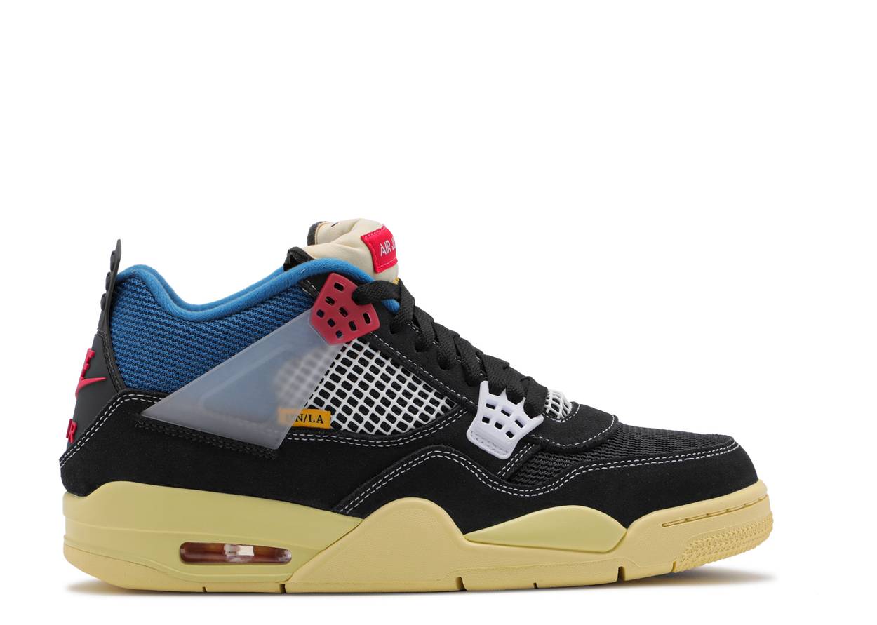 UNIÓN LA X AIR JORDAN 4 RETRO OFF NOIR